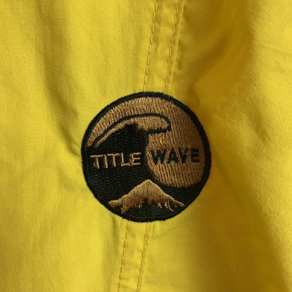 L.L. Bean Womens Yellow Anorak Jacket Size Large - Picture 6 of 9